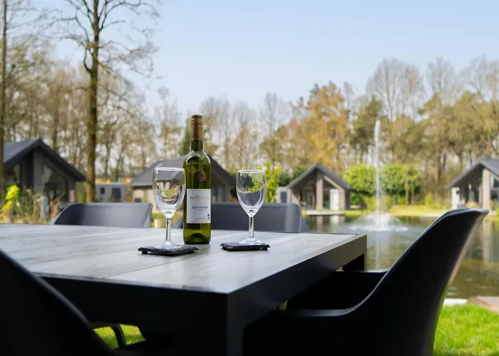 In Brabant With Cozy Covered Terrace Chalet